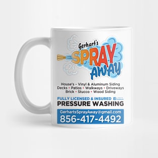 Gerhart's Spray Away all Information Mug